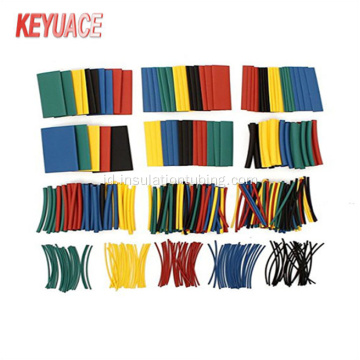 Campuran Warna Heat Shrink Tube Sleeving dengan kotak